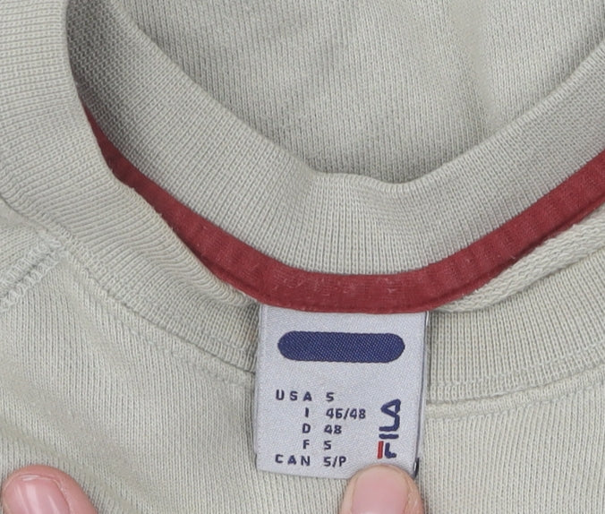 Fila Men's Beige Pullover Jumper S