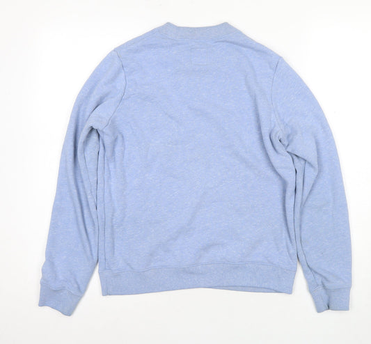 Jack Wills Women's Blue Pullover Sweatshirt M