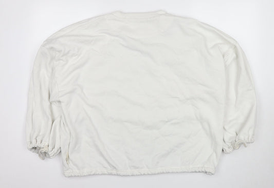 Adidas Women's Ivory Pullover Sweatshirt M