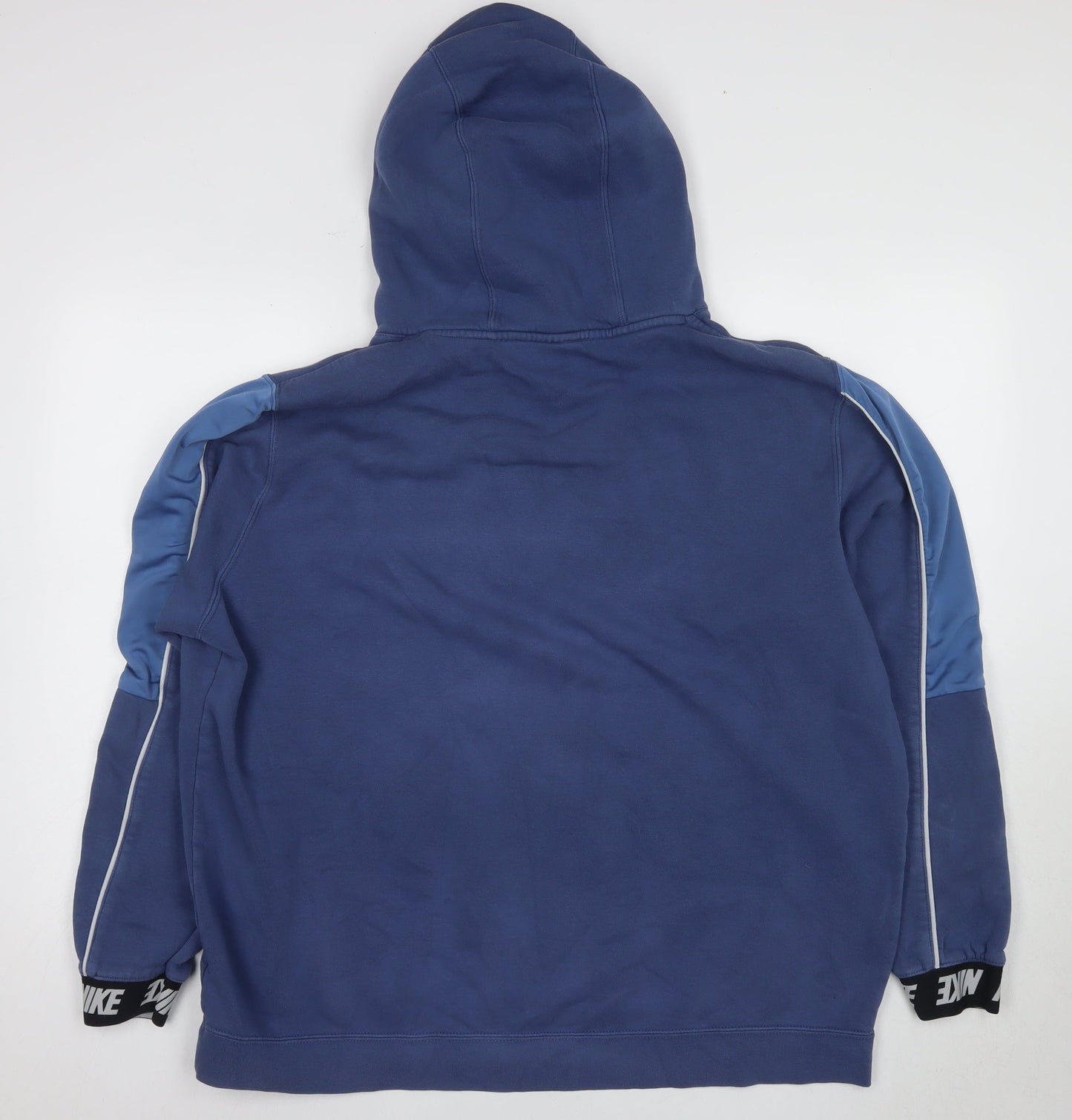 Nike Blue Unisex Hoodie 2XL Pullover with Pockets