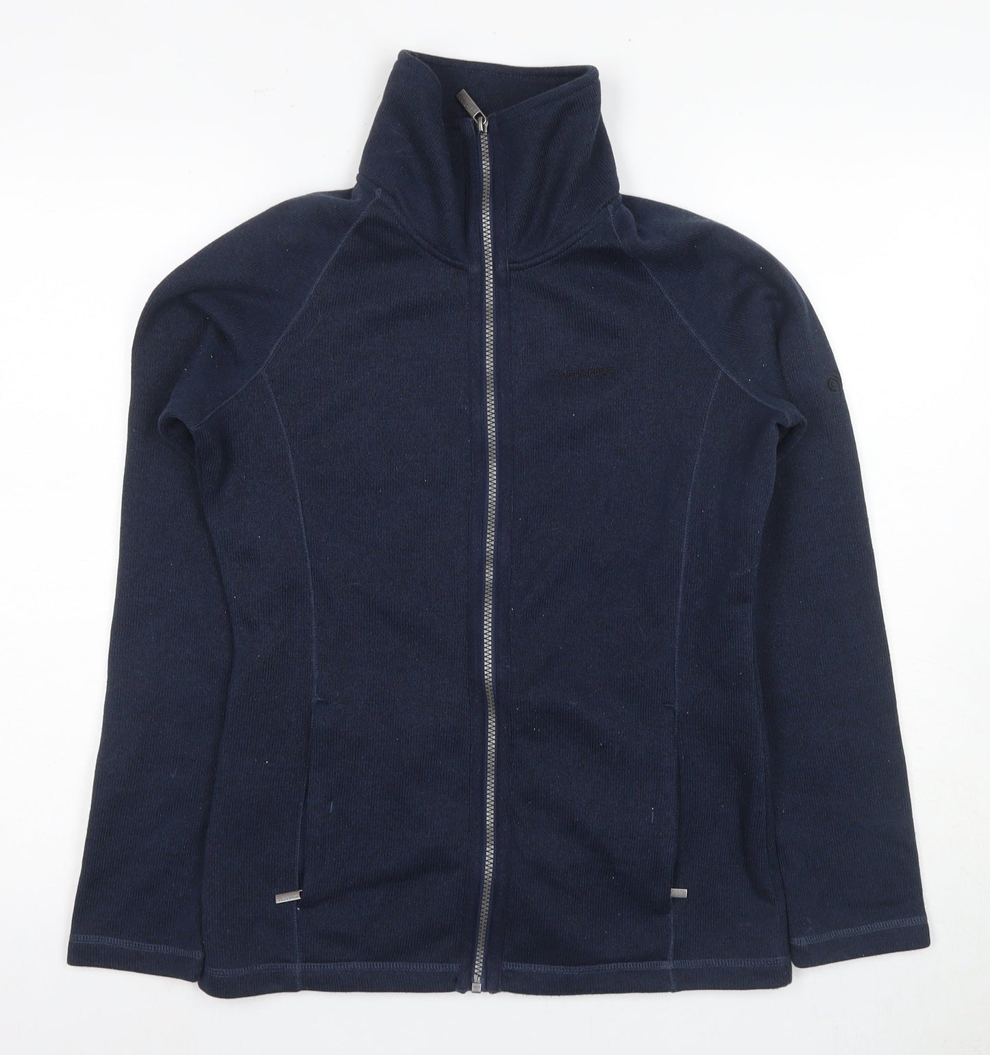 Craghoppers Women's Blue Jacket - Size 10, Full Zip