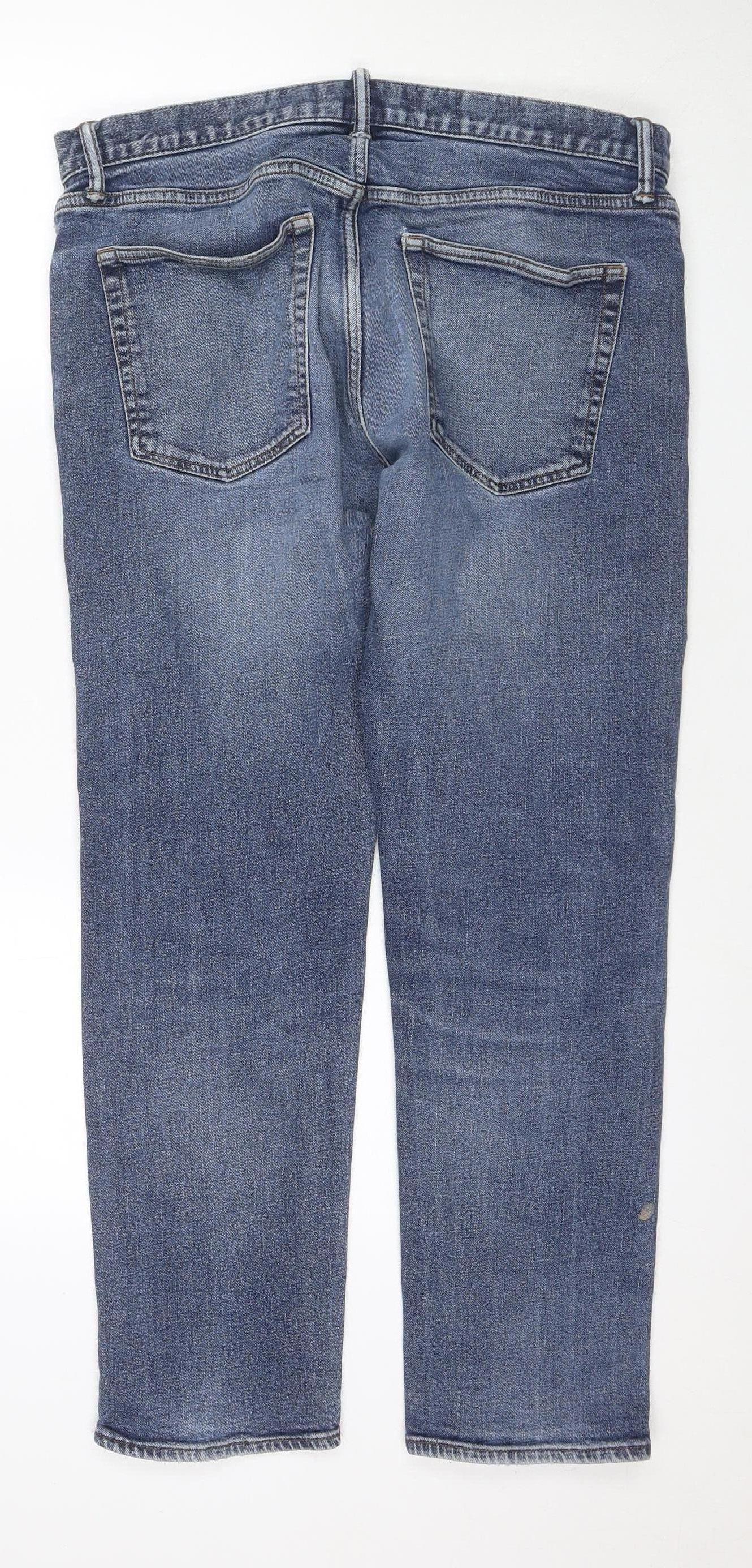 GAP Women's Blue Straight Denim Jeans Size 32