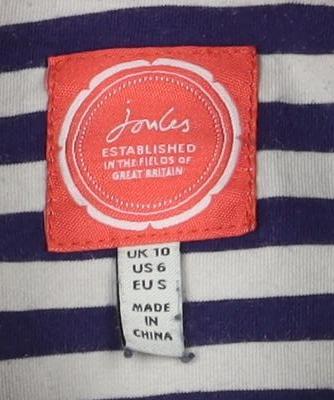 Joules Unisex Adults Blue Henley Sweatshirt - Size 6