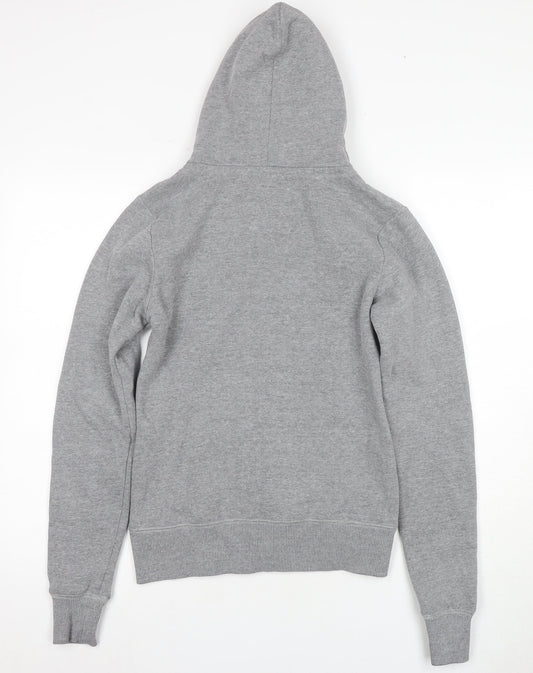 Tigers Women's Grey Full Zip Hoodie Size 10