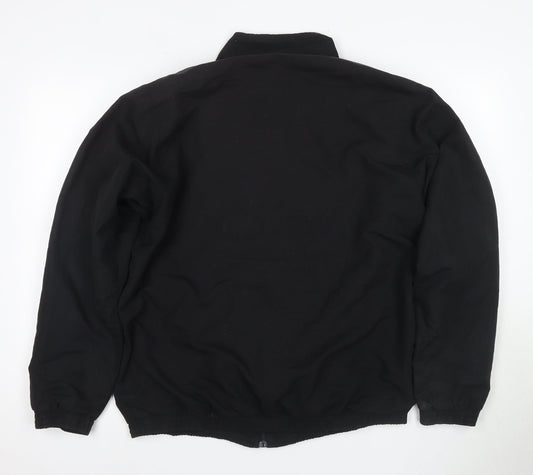 Slazenger Men's Black Bomber Jacket L - Casual Sportswear