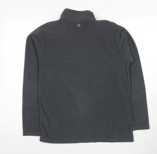 Mountain Warehouse Men's Grey 1/4 Zip Sweatshirt, Size S
