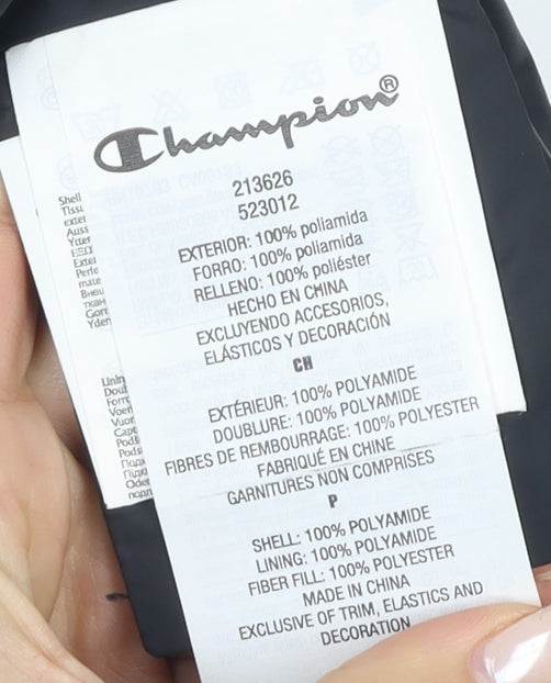 Champion Men's Red Puffer Jacket S Winter