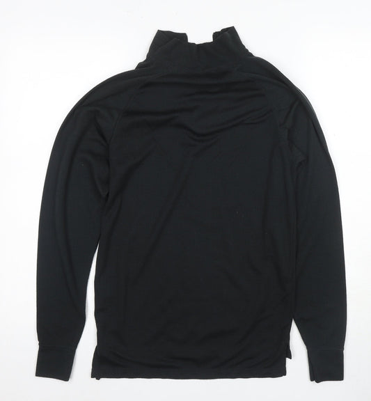 Trespass Unisex Adults Black XS High Neck Pullover