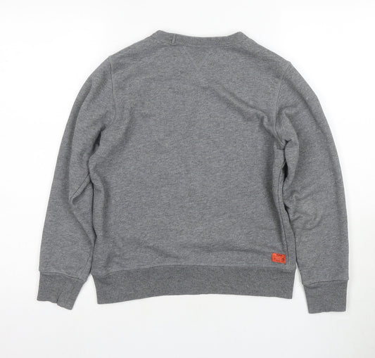 Diesel Boys Grey Pullover Sweatshirt - Size 12 Years