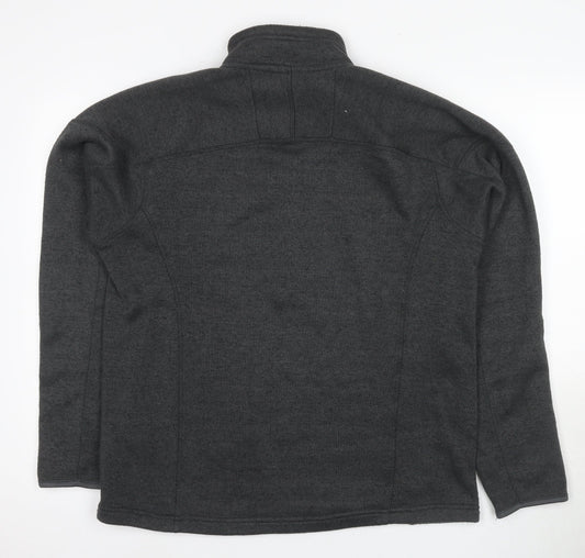 Peter Storm Men's Grey 1/2 Zip Fleece Sweatshirt Medium