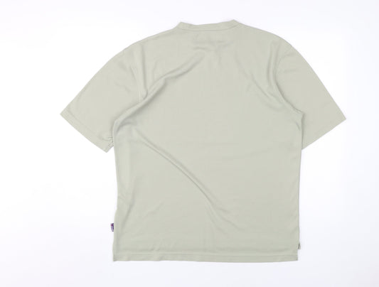Regatta Men's Green Crew Neck T-Shirt, L, Short Sleeve