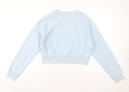 Champion Women's Blue Small Pullover Sweatshirt