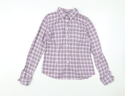 Tommy Hilfiger Women's Multicoloured Check Button-Up