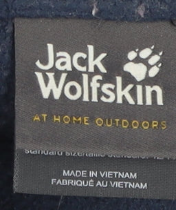 Jack Wolfskin Women's Blue Fleece Jacket Size 14