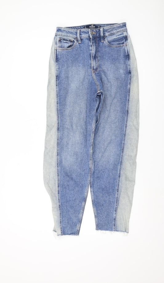 Hollister Women's Blue Mom Jeans Relaxed Fit 1R