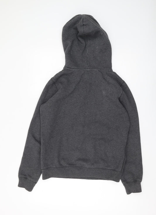 Jack Wills Women's Grey Pullover Hoodie Size 8
