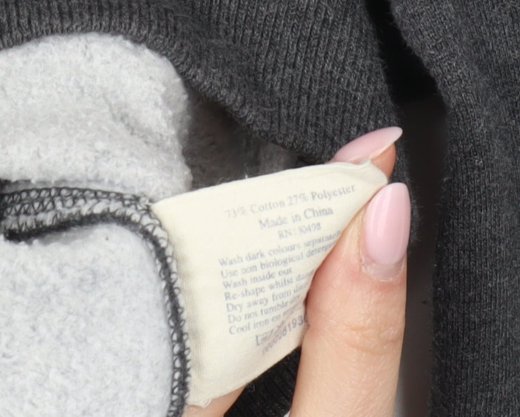 Jack Wills Women's Grey Pullover Hoodie Size 8