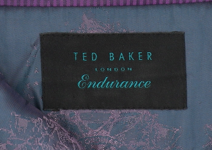 Ted Baker Men's Grey Check Blazer, Size 42R, Business