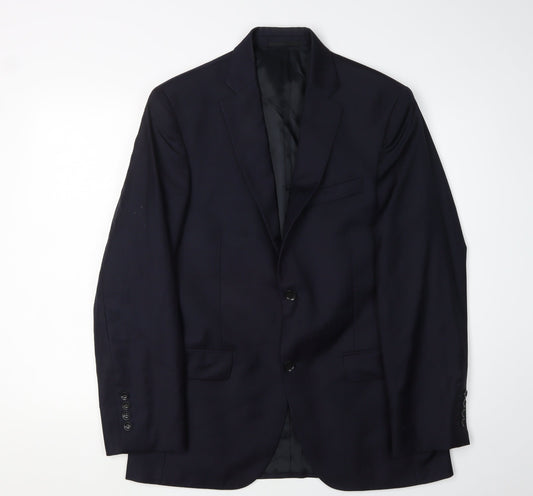 Austin Reed Men's Blue Wool Blazer, Size 40R