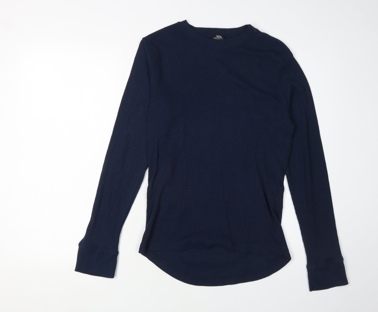 Trespass Men's Blue Crew Neck Pullover Top Small