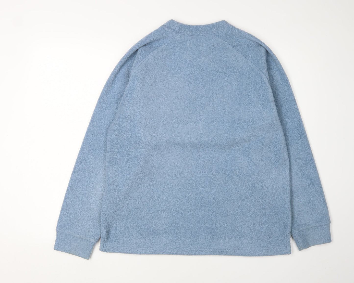 Peter Storm Women's Blue Fleece Pullover Sweatshirt, Size 14