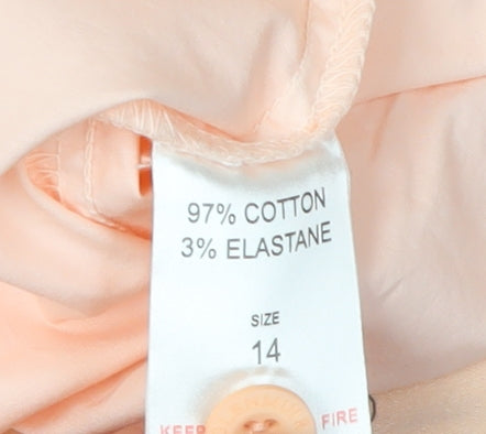 Glenmuir Women's Beige Geometric Skirt Size 14