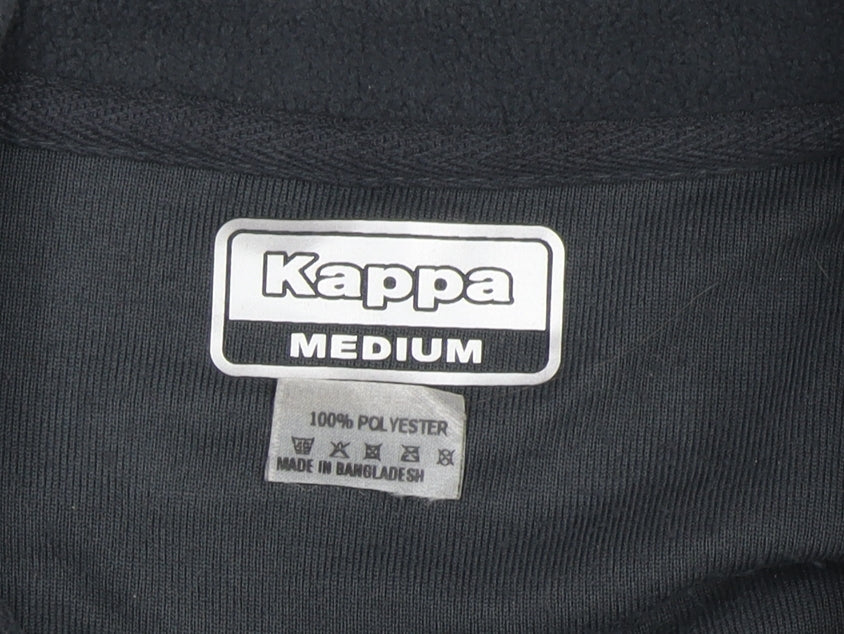 Kappa Men's Grey Fleece Windbreaker Jacket M