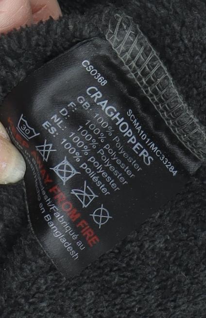 Craghoppers Men's Grey 1/2 Zip Sweatshirt - L