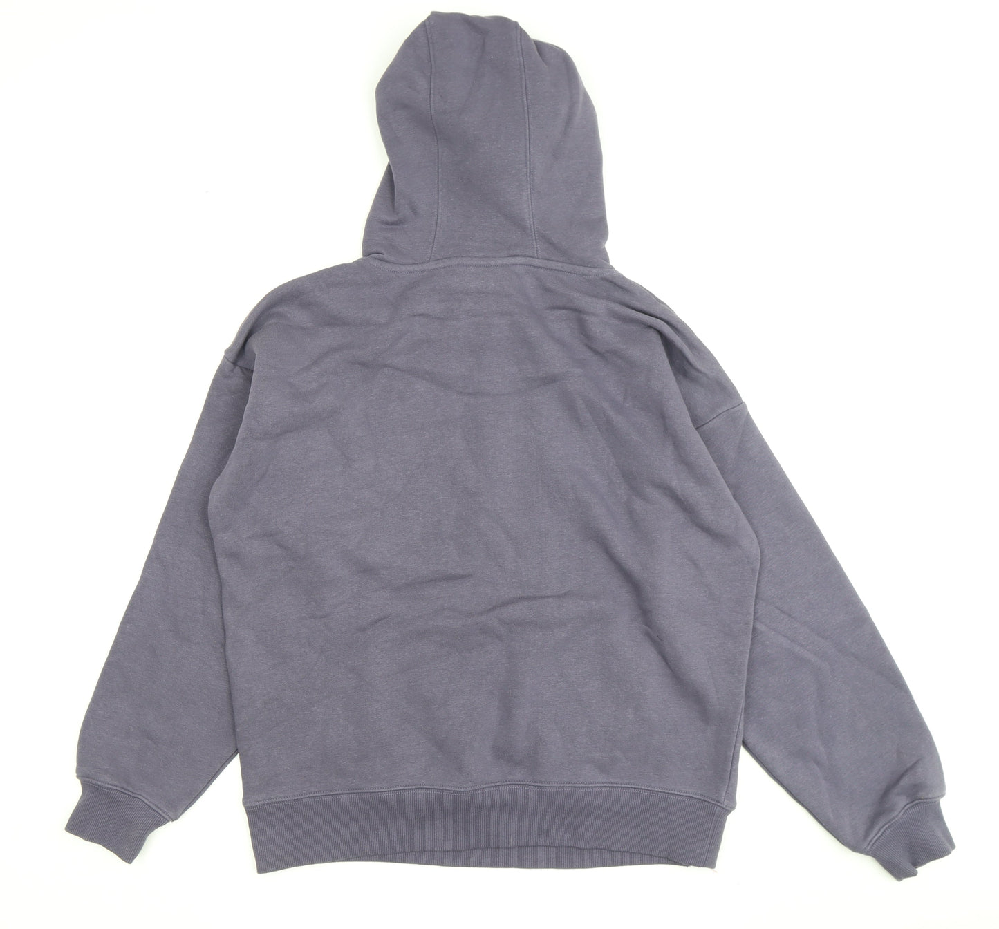 FILA Grey Men's Hoodie L Pullover with Logo