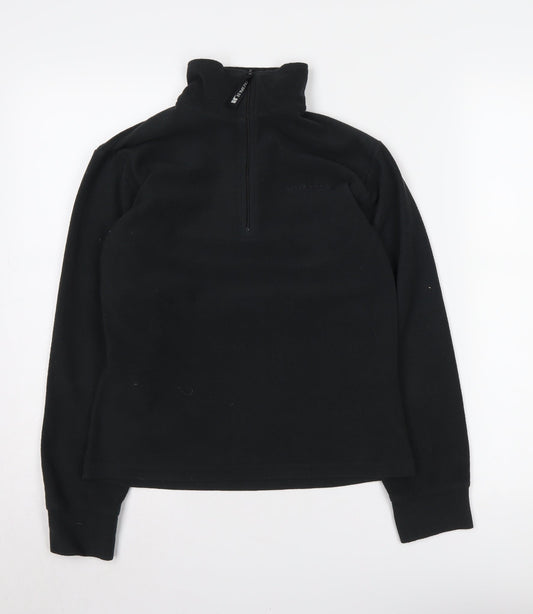 Trespass Women's Black XS 1/2 Zip Sweatshirt