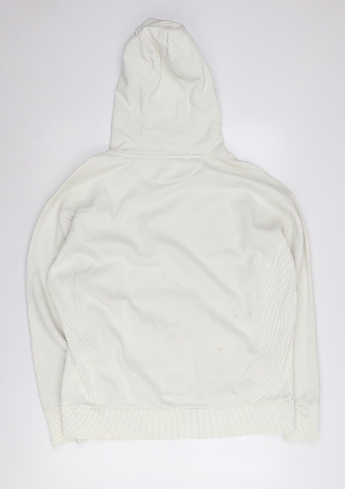 GANT Men's XL Ivory Pullover Hoodie with Pocket