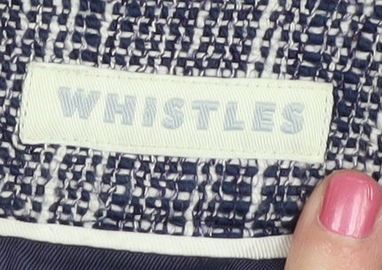 Whistles Women's Blue Skirt Size 8 with Pockets