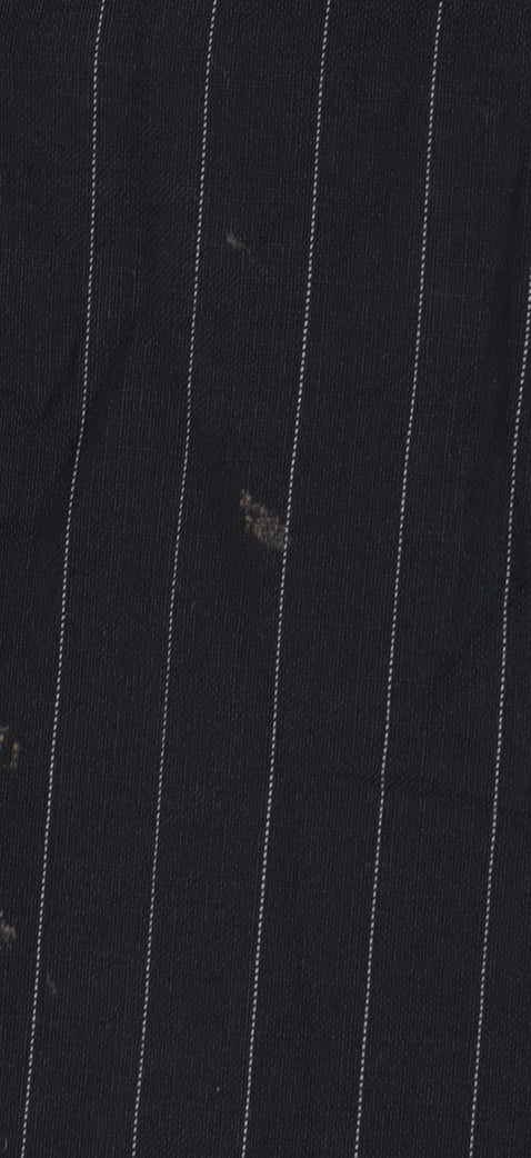 Daniel Hechter Men's Blue Wool Blazer, Size 44L, Classic Stripe