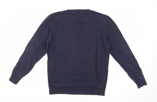 Nicholas Deakins Men's Blue Pullover Sweatshirt M