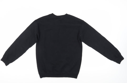 Harry Potter Black Unisex Logo Sweatshirt, S, Casual