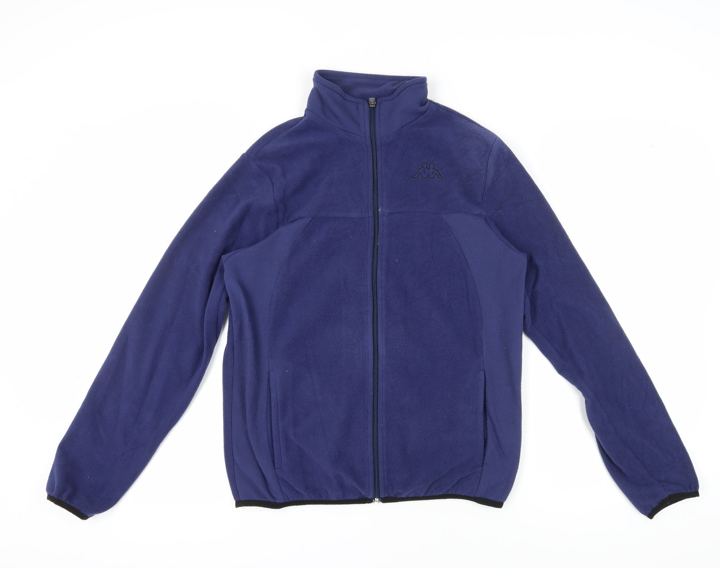 Kappa Unisex Blue Fleece Jacket M Casual Sports