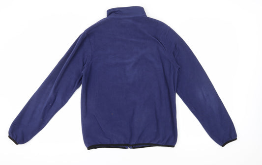 Kappa Unisex Blue Fleece Jacket M Casual Sports