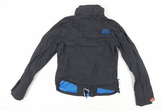 Superdry Women’s Black Windbreaker Jacket L