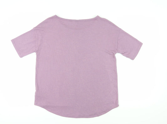 GAP Women's Purple M Basic T-Shirt Casual Wear
