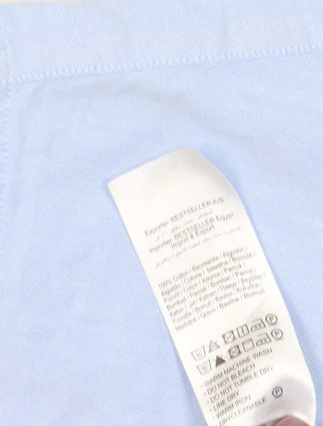 Jack & Jones Men's Blue M Dress Shirt