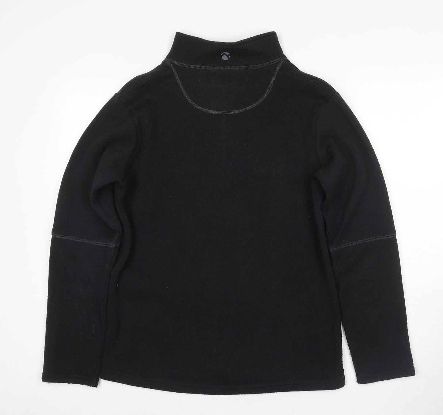 Gelert Men's Black Pullover Sweatshirt, Size S, Mock Neck