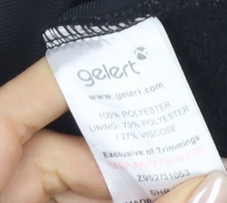 Gelert Men's Black Pullover Sweatshirt, Size S, Mock Neck