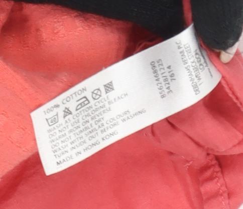 Brand and care label for Debenhams Pink girls’ a-line dress 18-24m lightweight