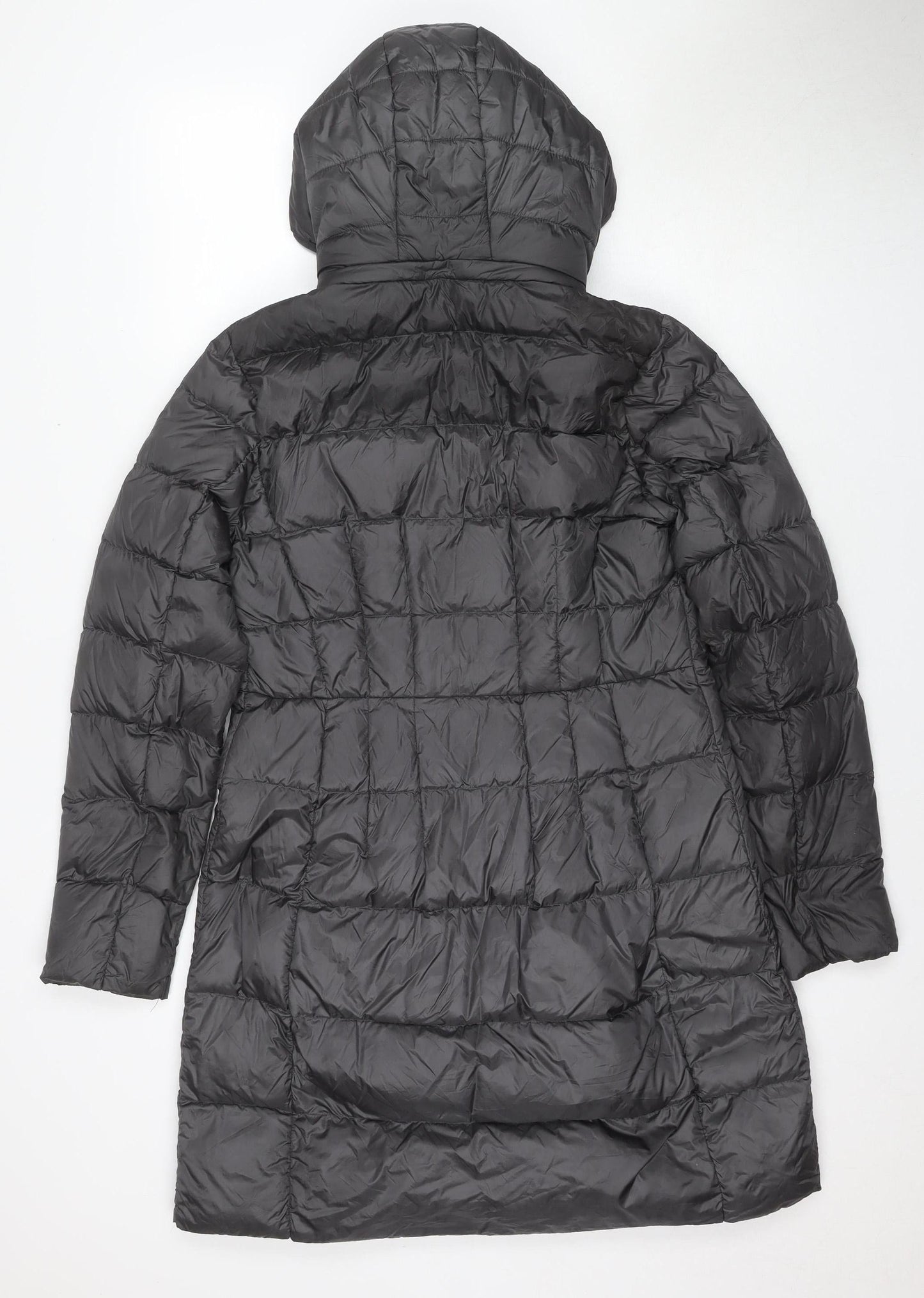 Michael Kors Women's Black Long Puffer Coat Size M