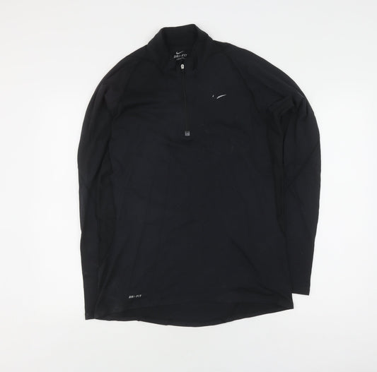 Nike Unisex Black Track Jacket M - Athletic Fit