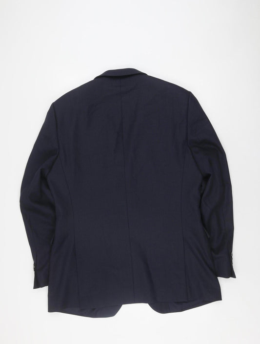 Jaeger Men's Blue Classic Blazer 42R Formal