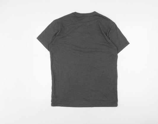 Aéropostale Men's Grey S Graphic T-Shirt Regular Fit