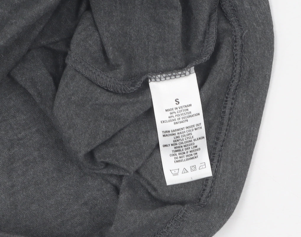 Aéropostale Men's Grey S Graphic T-Shirt Regular Fit