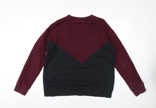 Adidas Women's Colourblock Pullover Sweatshirt Size 12