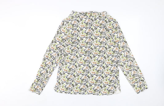 Womens UK Size 10 White Stuff Multicoloured Cotton Blouse
